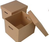 Corrugated Box With Lid